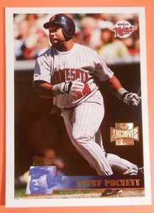 2001 Topps Archives Kirby Puckett Twins 96 reprint - Picture 1 of 6