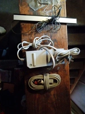 Lot Of 3 Original OEM Nintendo Brand Wii Power Cord AV Cable, Sensor bar Bundle - Image 1 of 4