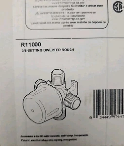 Delta Modell R11000 Umsteller Grob-In Wasserventil Kit *WENIGER MESSINGKAPPE* - Bild 1 von 1