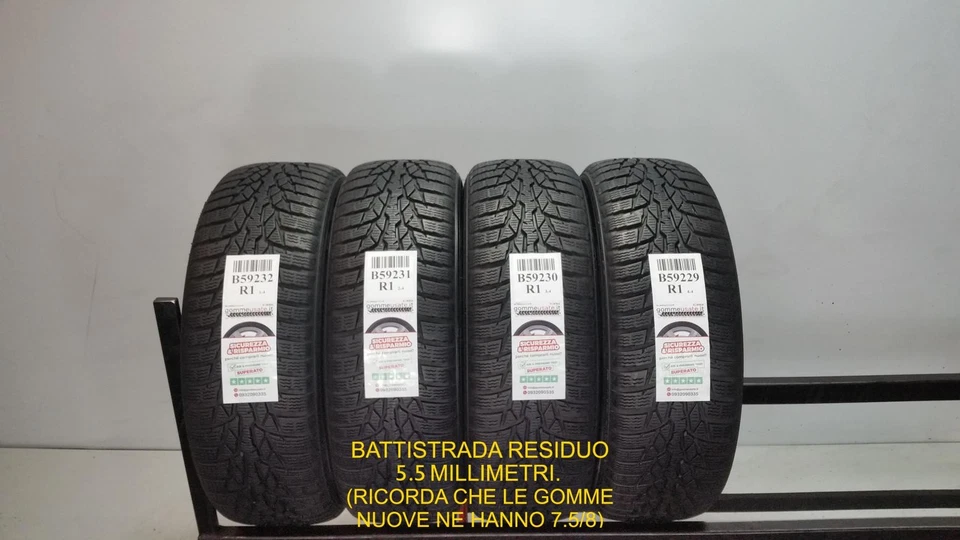 GOMME USATE  TERMICHE 175/65R15 84T NOKIAN WR D4 PNEUMATICI B59232 - Bild 1 von 1