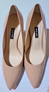 brandneu Nine West Damen WN Flax3 hellbraun beige hoher Absatz Pumps Schuhgröße 11M - Bild 1 von 7