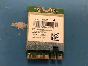 Dell XPS 13 9343 Laptop WiFi Wireless Card 6XRYC DW1560 - Afbeelding 1 van 1