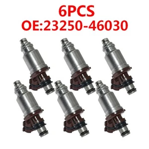 6Pcs Fuel Injectors 23250-46030 For Lexus SC300 GS300 Toyota Supra 3.0L V6 - Picture 1 of 9