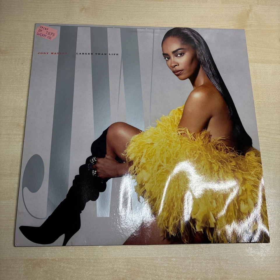 Jody Watley Larger than life LP 12“ Vinyl MCA 256 317-1 von 1989 - Bild 1 von 4