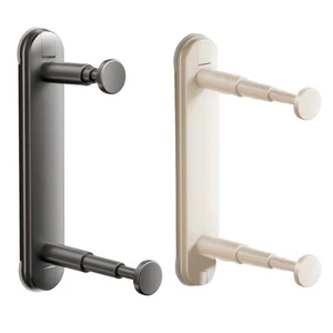 Adjustable Hanger Storage Rack for Laundry Room Washing Machine and Closet - Picture 1 of 21