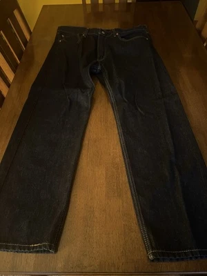 Мужские джинсы Levi Strauss & Co. 501 38W x 30L Fit - Dark Stonewash - Изображение 1 из 4