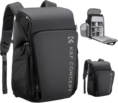K&F Concept 25L Camera Backpack Bag Case Large Capacity - Image 1 of 4