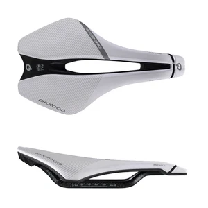 Sella bici Prologo DIMENSION 143 PAS white carbon NACK - Foto 1 di 1