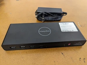 VisionTek Universal Dual 4k USB Docking Station - 901005 - Picture 1 of 4