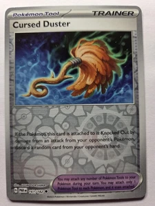 Cursed Duster 161/182 PAR SV04: Paradox Rift Uncommon Reverse Holo NM Pokemon Tc - Picture 1 of 2
