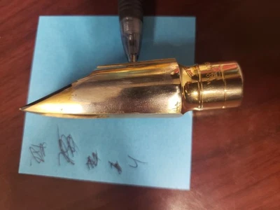 MP #4 винтажный Florida Otto Link Super ToneMaster 4* металлический мундштук для альт-саксофона - Изображение 1 из 4