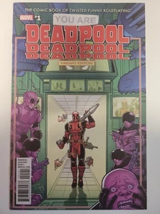 You Are Deadpool #1 Marvel 2018 Series Espin Variant 9.4 Near Mint - Picture 1 of 2