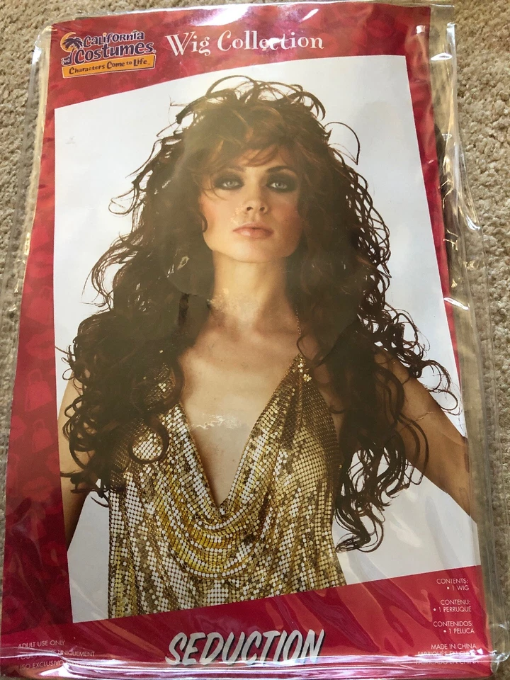 Nueva Peluca Disfraz Halloween Griega Romana Seducción Marrón Foto 1 de 1