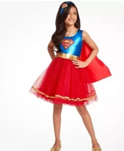 Brand New DC Super Hero Girls Deluxe Supergirl Child Costume Rubies - Picture 1 of 3