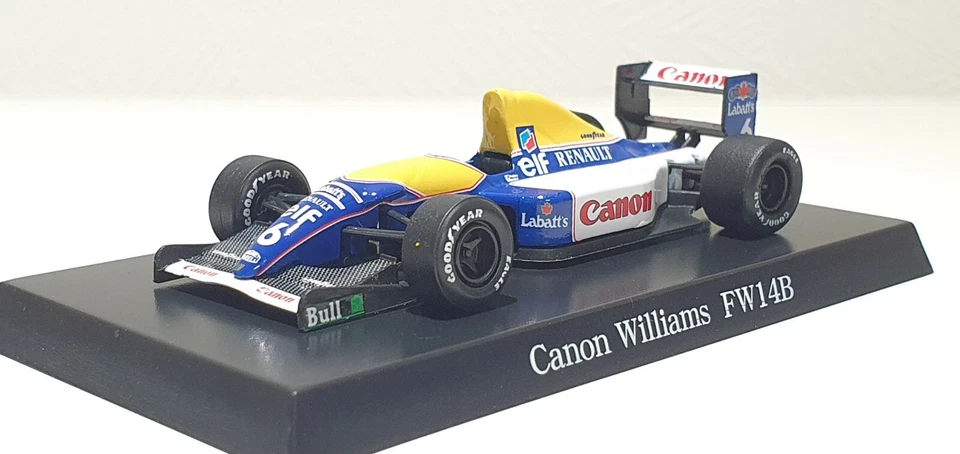 1/64 Aoshima Williams F1 1992 FW14b #6 RICCARDO PATRESE diecast car model NEW - Image 1 of 4