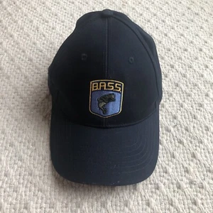 B.A.S.S. Bass Anglers Sportsman Society Fishing Hat blue Embroidered - Picture 1 of 7