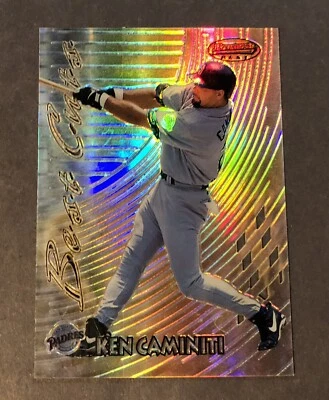 1997 Bowman's Best Best Cuts Refractor Ken Caminiti #BC9 San Diego Padres - Image 1 of 2