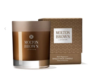 Molton Brown Black Peppercorn Single Wick Candle 180g - Picture 1 of 2