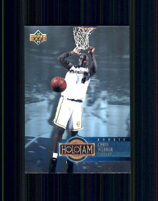 1993-94 Upper Deck Holojams #H28 Chris Webber - Image 1 of 2