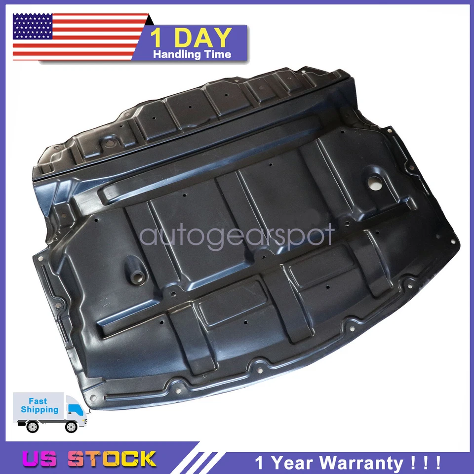 Protector contra salpicaduras debajo de la cubierta del motor tracción trasera para Infiniti M37 M56 M35h Q70 Q70 Foto 1 de 4