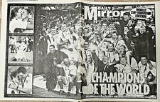 ENGLAND Rugby World Cup Winner Final 2003 Newspaper 2023 Union All Blacks League