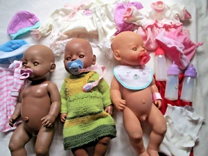 Baby Born Bundle Doll x 3 Plus Accessories - Picture 1 of 16