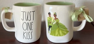 Rae Dunn Disney Prinzessin und der Frosch Tiana NUR EIN KUSS 18 Unzen Becher Neu mit Etikett - Bild 1 von 5