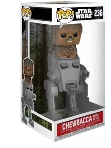 Funko Pop! Star Wars: # 236 -Chewbacca with AT-ST - 10" Vinyl Figure - Picture 1 of 4