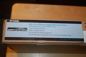 D-Link DGS-1210-28 Web Smart Switch 28-Port Open Box - Photo 1/4