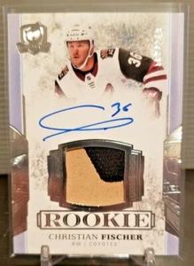 2017-18 UD THE CUP CHRISTIAN FISCHER ROOKIE AUTO AUFNÄHER/249 KOJOTEN 17-18 RPA - Bild 1 von 2