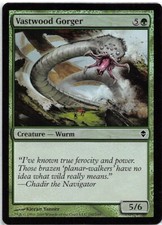 Vastwood Gorger *FOIL Common* Magic MtG x1 Zendikar SP