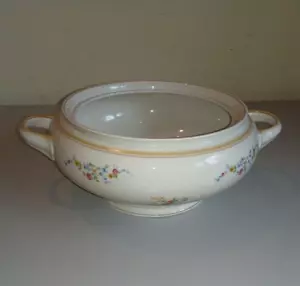 1940/50er - Suppenterrine rund, Durchmesser 25 cm, Porzellan Reichenbach - Bild 1 von 6