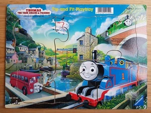 Vtg Rare Thomas the Tank Engine Ravensburger Britt Allcroft 1996 jigsaw puzzle - Picture 1 of 19