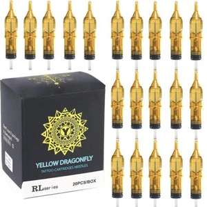 20 Stück Yilong Cartridge RL Tattoonadeln für Permanent Make-up und Tattooing - Bild 1 von 29
