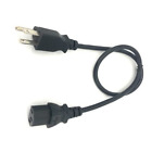 Power Cord for DYNEX TV DX-LCD26-09 DX-24L150A11 DX-32L150A11 DX-37L150A11 2'
