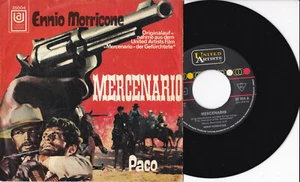 Ennio Morricone -Mercenario / Paco- 7" 45 Soundtrack OST - Picture 1 of 1