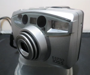PENTAX ESPIO 105 S 35mm Film Point & Shoot Camera with 38-105mm Zoom + Case - Picture 1 of 11