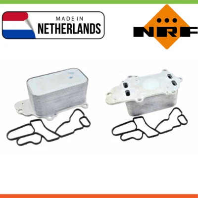 Enfriador de aceite NRF con sello para adaptarse a Jeep Grand Cherokee IV CRD V6 3.0 CRD V6 4x4 SUV Foto 1 de 4