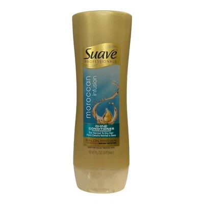 Champú Suave Moroccan Infusion Shine 12,6 oz normal a seco descontinuado RARO Foto 1 de 4