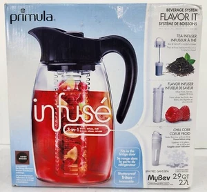 Primula Beverage Pitcher System Flavor Infuser 2.9qt 2.7L PFBK-3725 - Picture 1 of 2