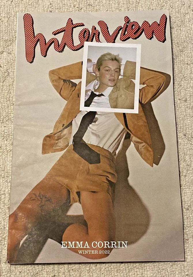 Interview Magazine Winter 2022 Emma Corrin - Image 1 of 1