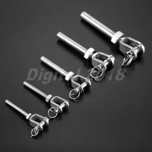 Tornillo de botella mandíbula perno abierto tensor con tuerca M5-M12 para suministro de vela marina - Imagen 1 de 11