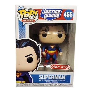 Funko Pop Heroes Justice League Superman #466 Target Exclusive Vinyl Figure New - Picture 1 of 7