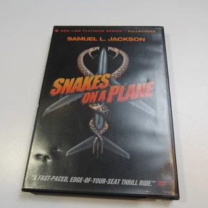 Snakes on a Plane DVD Samuel L. Jackson New Line Platinum Series Fullscreen - Picture 1 of 4