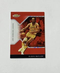 2004-05 Topps Finest - Elgin Baylor #135 Red X-Fractor/99 - Imagen 1 de 2