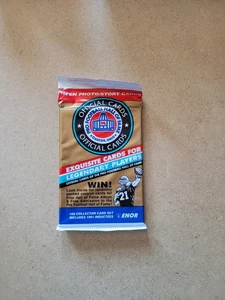 1991 ENOR NFL PRO FOOTBALL HALL OF FAME Legendary Players Unopened Sealed Pack - Picture 1 of 2