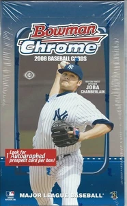 2008 Bowman Chrome baseball sealed hobby box - Picture 1 of 1