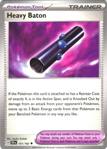 Heavy Baton Uncommon Normal SV05: Temporal Forces 151/162 NM - Picture 1 of 2