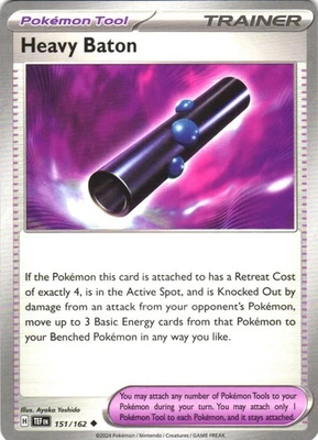 Heavy Baton Uncommon Normal SV05: Temporal Forces 151/162 NM - Image 1 of 2