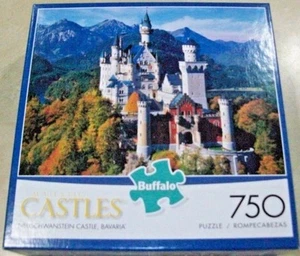 Buffalo Games 750 PC. MAJESTIC CASTLES Jigsaw Puzzle. Ages 12 +. NEW and SEALED. - Picture 1 of 1